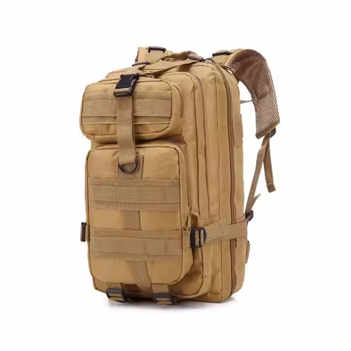 Custom 900D Oxford Tactical Gym Bag Pack Molle Fitness Trekking Bag 25L 3D Outdoor Hiking Tactical Camping Backpack