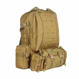 Two-in-one detachable Gym Molle 53L Trekking Rucksack Hunting Hiking Haversack Outdoor Travel BagsTactical Camping Backpacks