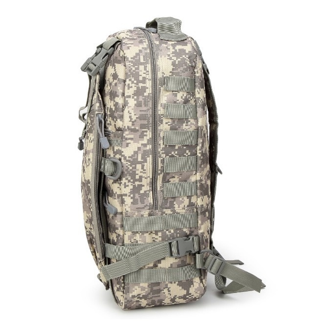 Outdoor mountaineering bag, men's multi-functional waterproof tactical backpack, attack bag, military fan backpack, camouflage backpack, special forces bag - Image 2