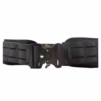 Hot-selling1000D Nylon Men Durable Outdoor Laser Cut Molle War Belt Heavy Duty Tactical Belt - Image 4
