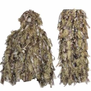 Quick shipping Camouflage 3d leaf Hunting Suit Hunt Camo Camouflage Ghillie Suit