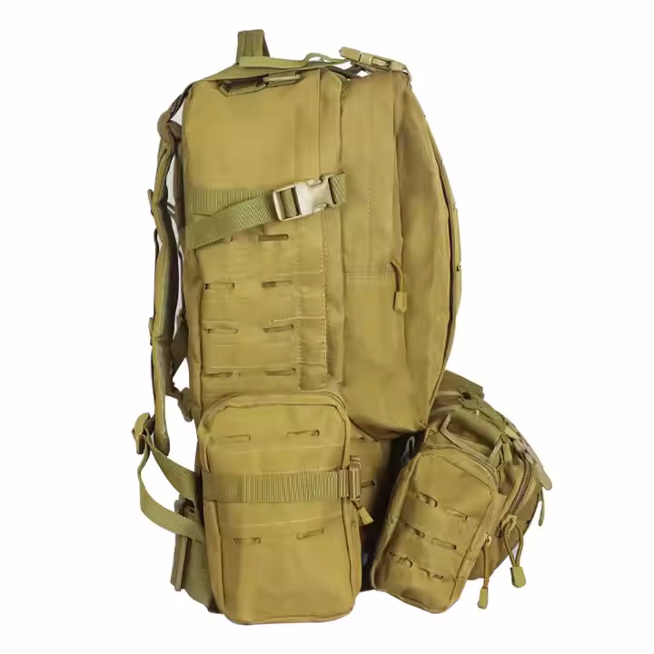 Two-in-one detachable Gym Molle 53L Trekking Rucksack Hunting Hiking Haversack Outdoor Travel BagsTactical Camping Backpacks - Image 3