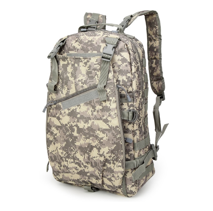 Outdoor mountaineering bag, men's multi-functional waterproof tactical backpack, attack bag, military fan backpack, camouflage backpack, special forces bag