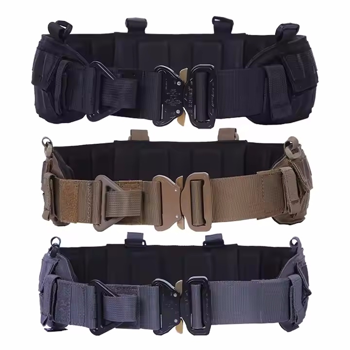 Tactical Belts 1050D Cordura Nylon Fabric Webbing Belts Tactical Belt For Men - Image 3