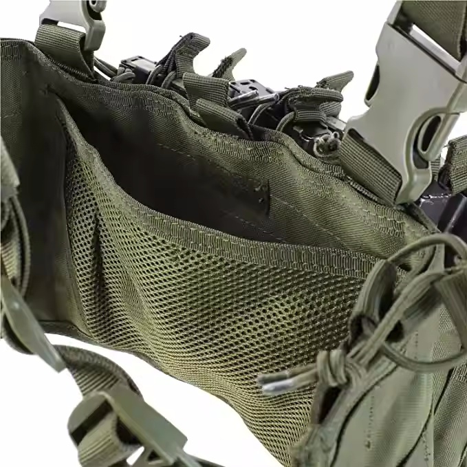 Functional Men Fashion Custom Adjustable Tactical Chest Rig Vest Bag - Image 3