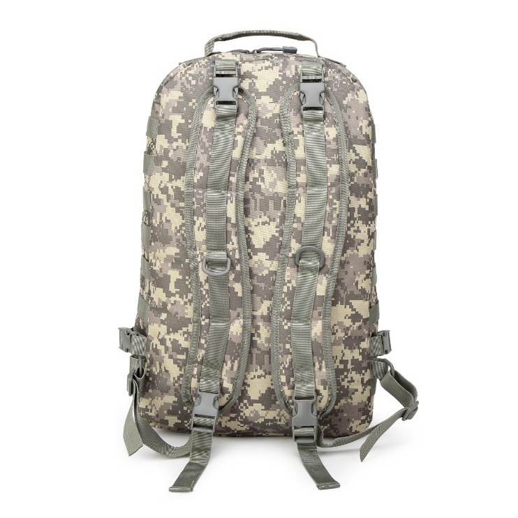 Outdoor mountaineering bag, men's multi-functional waterproof tactical backpack, attack bag, military fan backpack, camouflage backpack, special forces bag - Image 4