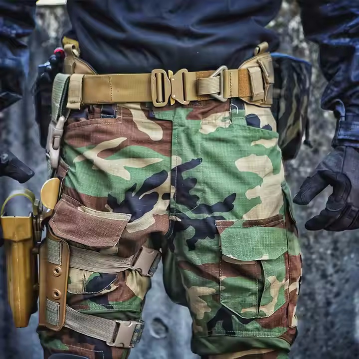 Tactical Belts 1050D Cordura Nylon Fabric Webbing Belts Tactical Belt For Men - Image 4