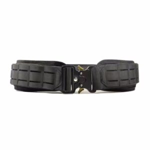 Hot-selling1000D Nylon Men Durable Outdoor Laser Cut Molle War Belt Heavy Duty Tactical Belt