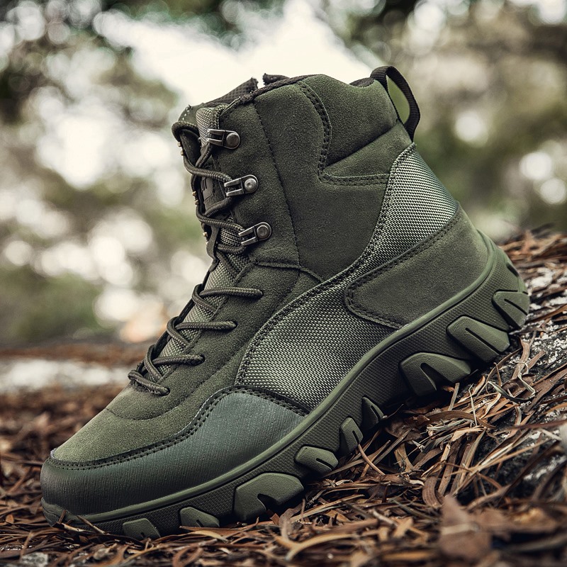 Men's Lightweight Waterproof Hiking Jungle Hunting Boots Outdoor Camo Hunting Boots for Men's - Image 3