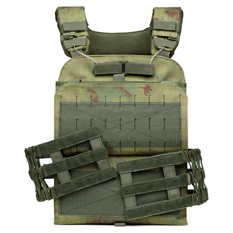 Hot Sale 1000D Nylon Laser Cut Molle Tactical Vest Quick Release Plate Carrier Combat Tactical vest for men - Image 4