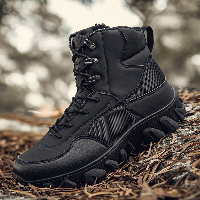 Men's Lightweight Waterproof Hiking Jungle Hunting Boots Outdoor Camo Hunting Boots for Men's - Image 2