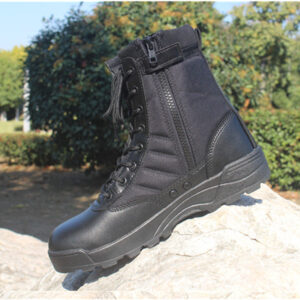 Men's military boots steel toe shoes anti-smash and anti-puncture outdoor adventure outdoor training tactical boots mountaineering boots