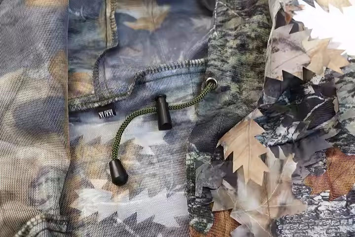 Wholesale factory desert leaf camouflage clothing ghillie suit for hunting - Image 6