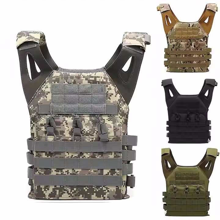 Chaleco Tactico Updated Enlarge Camo Camouflage Fitness Laser Cut Security Tactical Weighted Vest Plate Carrier for sale - Image 6