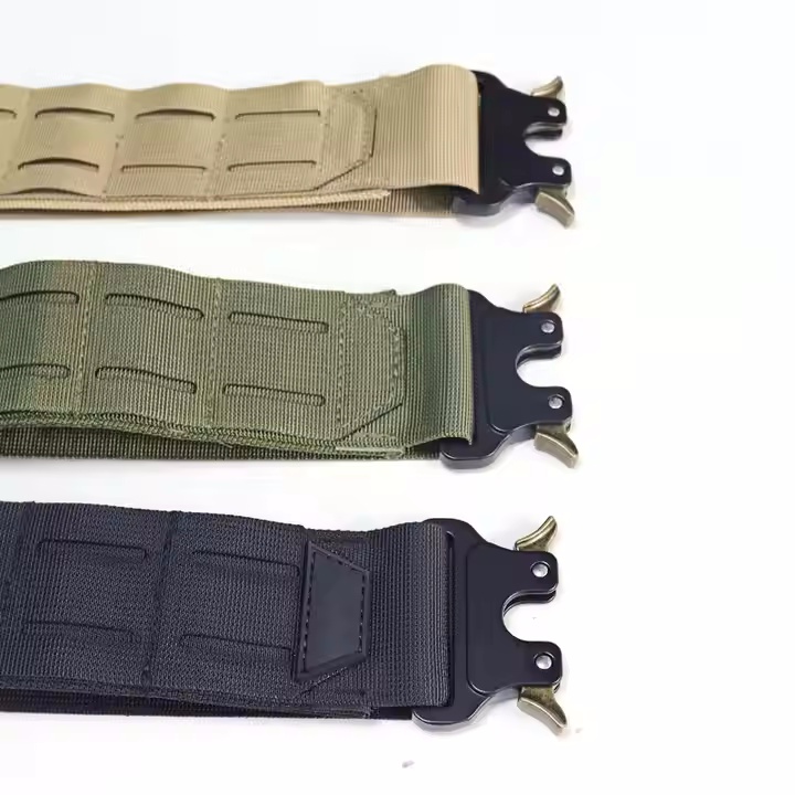 Hot Selling Tactical Two belts In One Multi-purpose Molle Battle Belt 1000D Nylon 3'' width Outdoor Durable Belt - Image 7